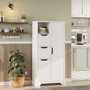 Hanah Home Armario Multiusos LIB1-W Blanco